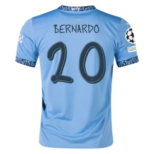 Bernardo Silva Manchester City 2024/25 UCL Home Jersey