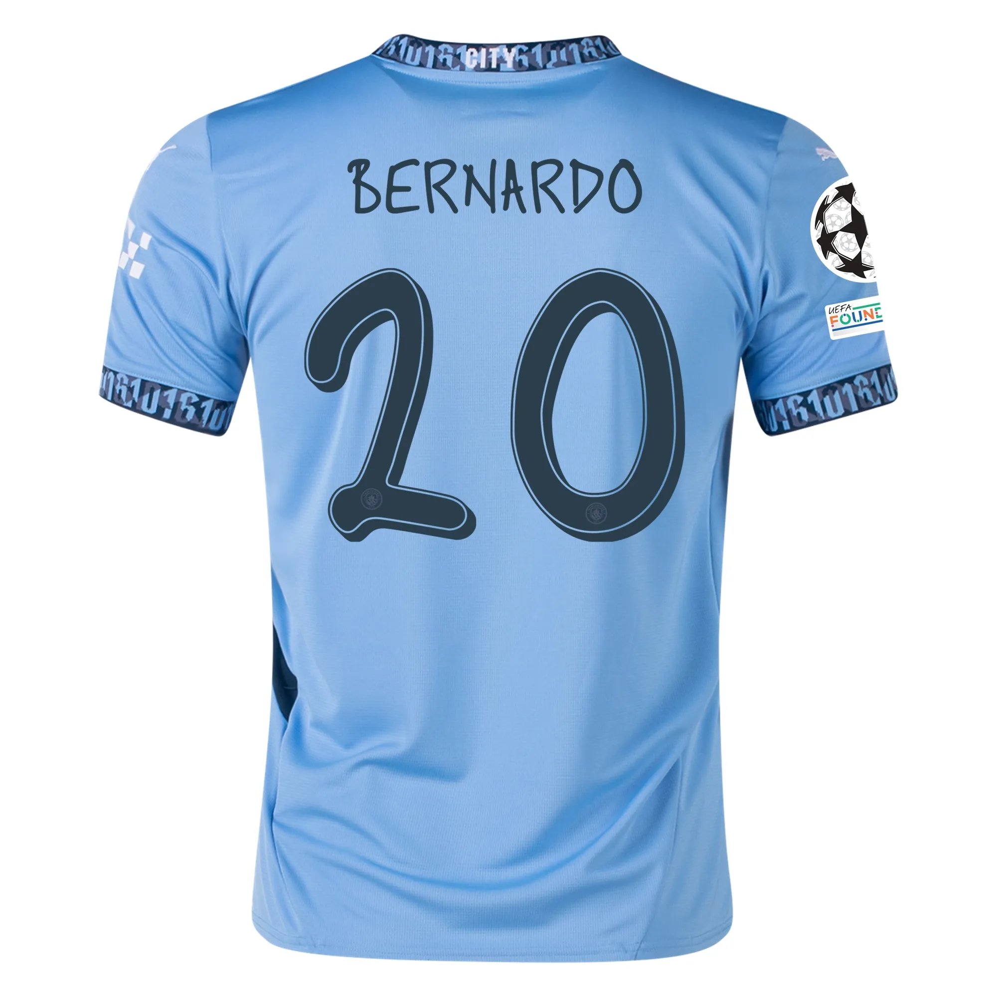Bernardo Silva Manchester City 2024/25 UCL Home Jersey