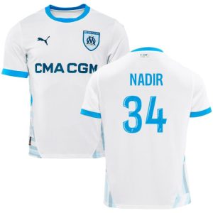 Bilal Nadir Marseille 2024/25 Home Jersey