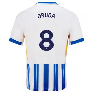 Brajan Gruda Brighton 2024/25 Home Jersey