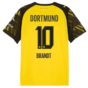 Julian Brandt Borussia Dortmund 2025/26 Home Jersey