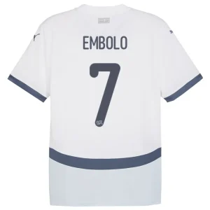 Breel Embolo Switzerland 2024/25 Away Jersey
