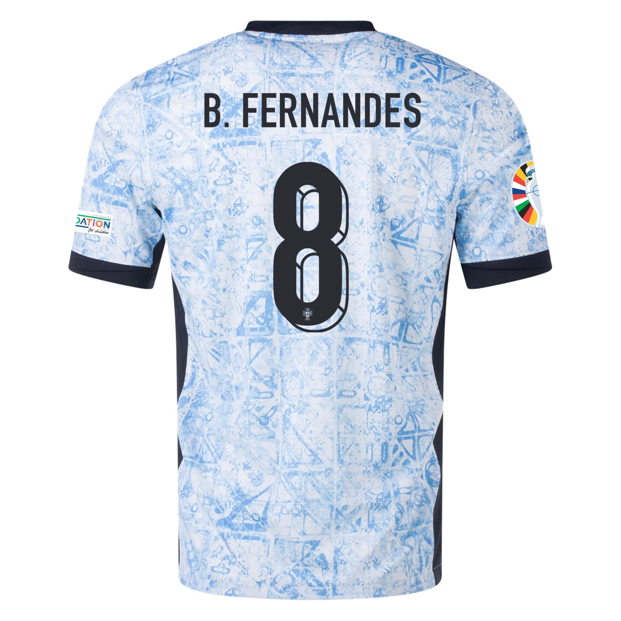 Brune Fernandes Portugal 2024/25 Away Jersey