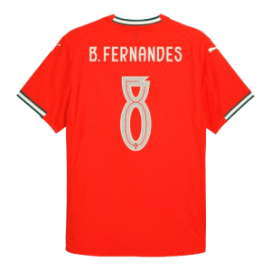Bruno Fernandes Portugal 2025 Authentic Home Jersey