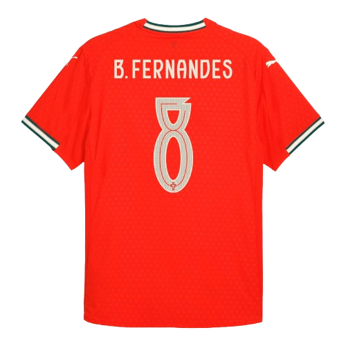Bruno Fernandes Portugal 2025 Authentic Home Jersey