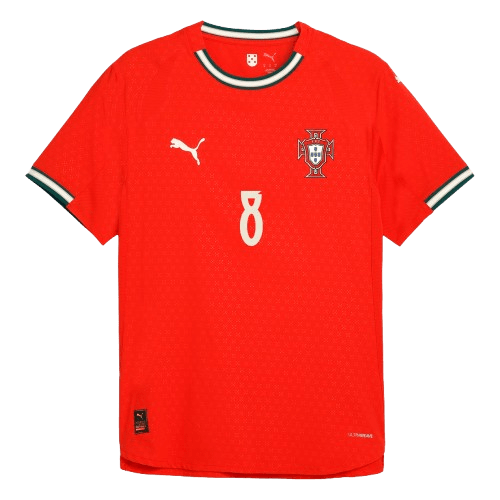 Bruno Fernandes Portugal 2025 Authentic Home Jersey - Image 2