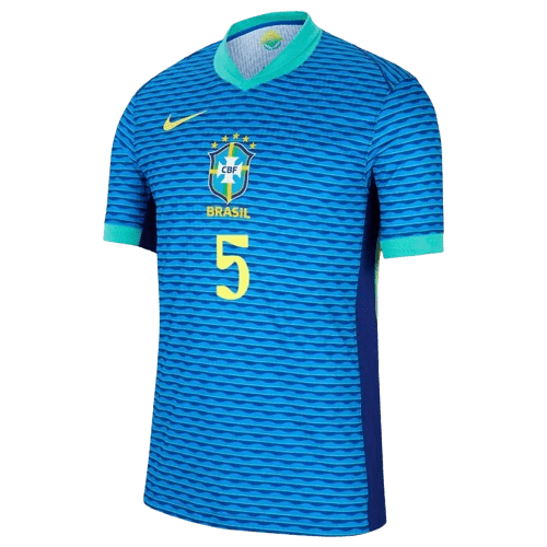 Bruno Guimarães Brazil 2024/25 Away Jersey - Image 2