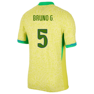 Bruno Guimarães Brazil 2024/25 Home Jersey