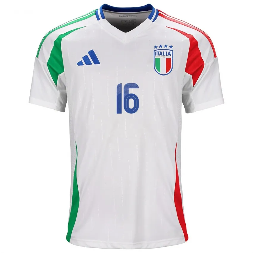 Bryan Cristante Italy 2024/25 Away Jersey - Image 2