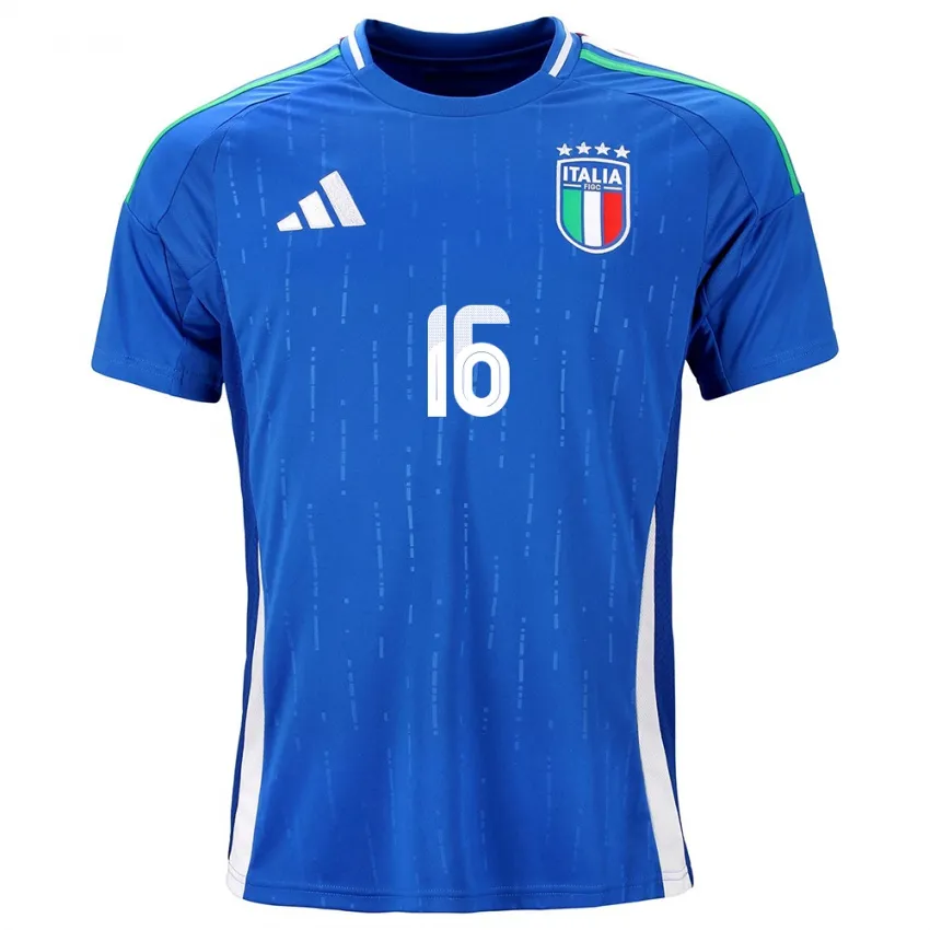 Bryan Cristante Italy 2024/25 Home Jersey - Image 2