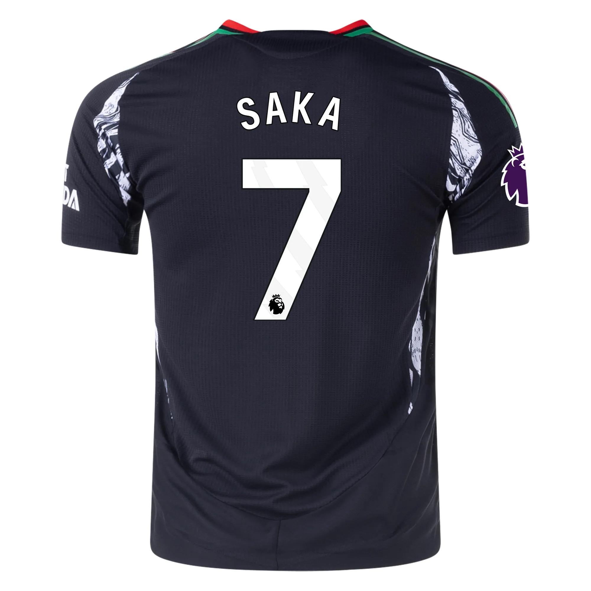 Bukayo Saka Arsenal 2024/25 Authentic Away Jersey
