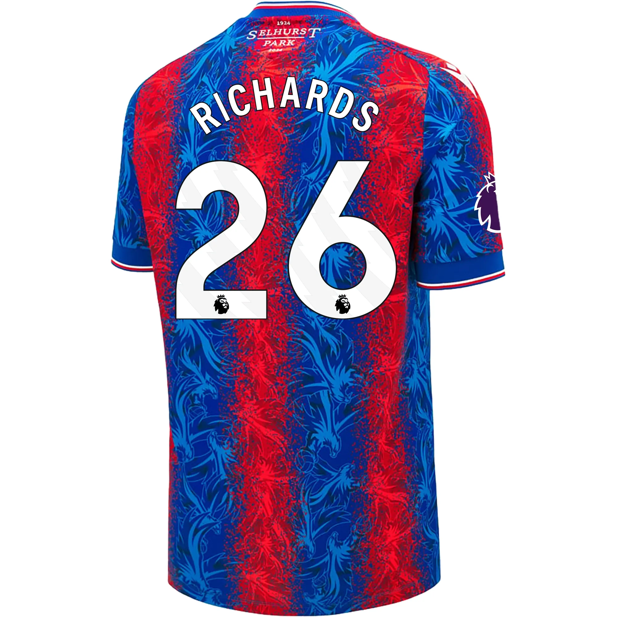 Chris Richards Crystal Palace 2024/25 Authentic Home Jersey