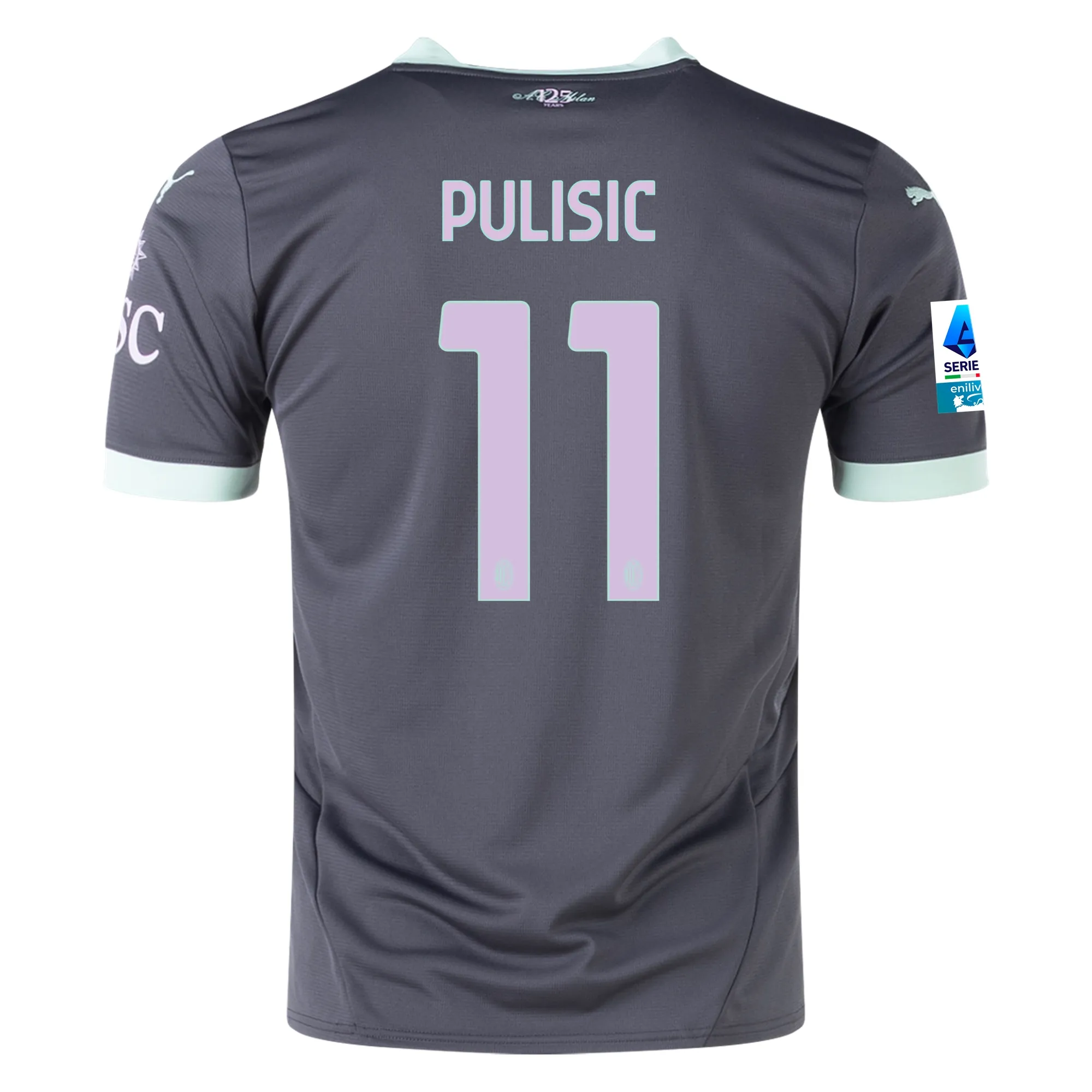Christian Pulisic AC Milan 2024/25 Third Jersey