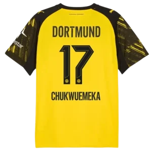 Carney Chukwuemeka Borussia Dortmund 2025/26 Home Jersey
