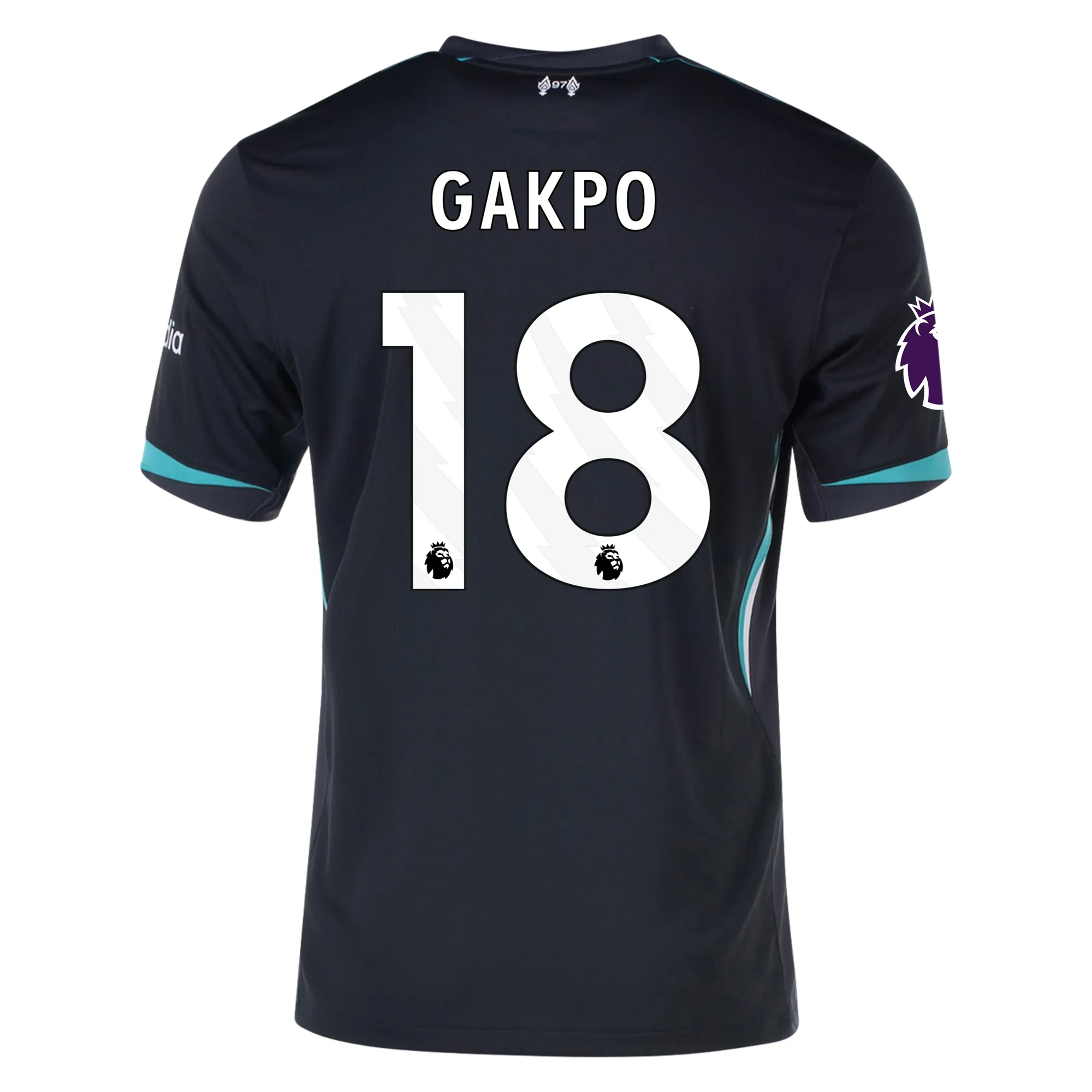Cody Gakpo Liverpool 2024/25 Away Jersey