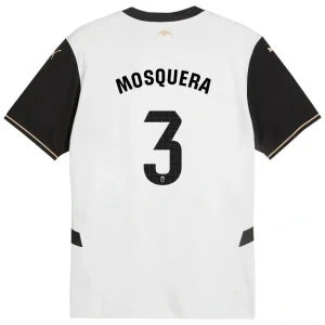 Cristhian Mosquera Valencia 2024/25 Home Jersey