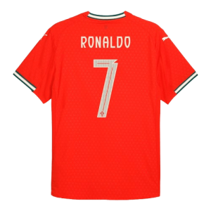 Cristiano Ronaldo Portugal 2025 Authentic Home Jersey