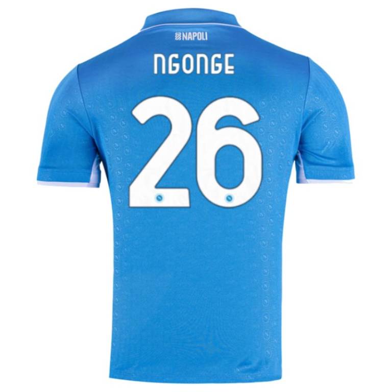 Cyril Ngonge Napoli 2024/25 Authentic Home Jersey