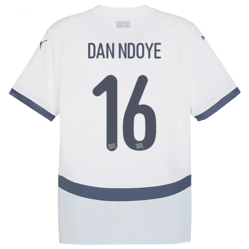 Dan Ndoye Switzerland 2024/25 Away Jersey