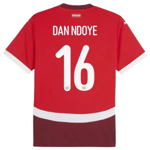 Dan Ndoye Switzerland 2024/25 Home Jersey
