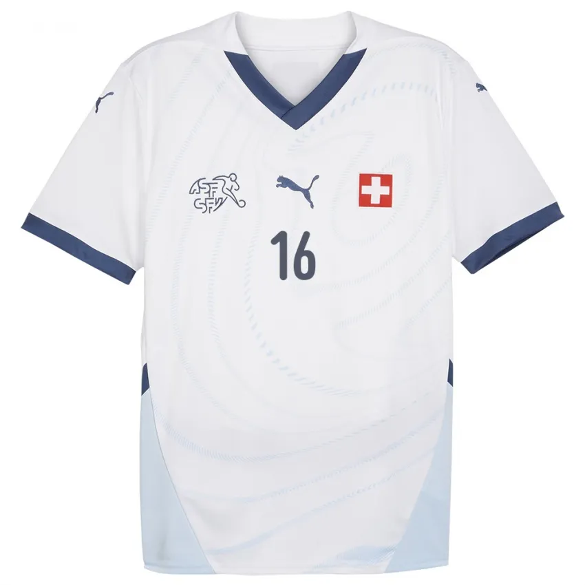 Dan Ndoye Switzerland 2024/25 Away Jersey - Image 2