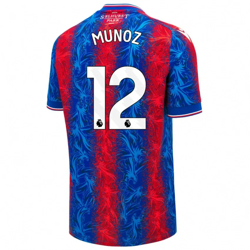 Daniel Muñoz Crystal Palace 2024/25 Home Jersey
