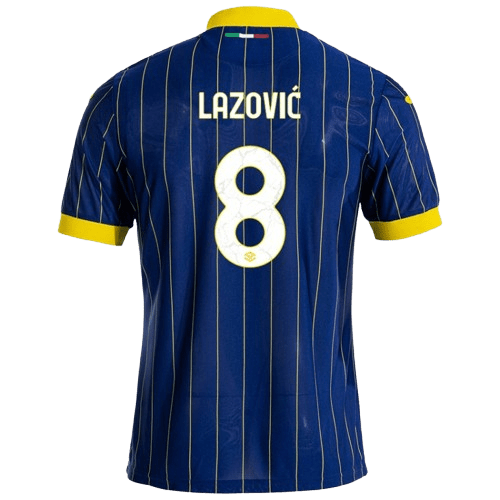 Darko Lazović Hellas Verona 2024/25 Home Jersey