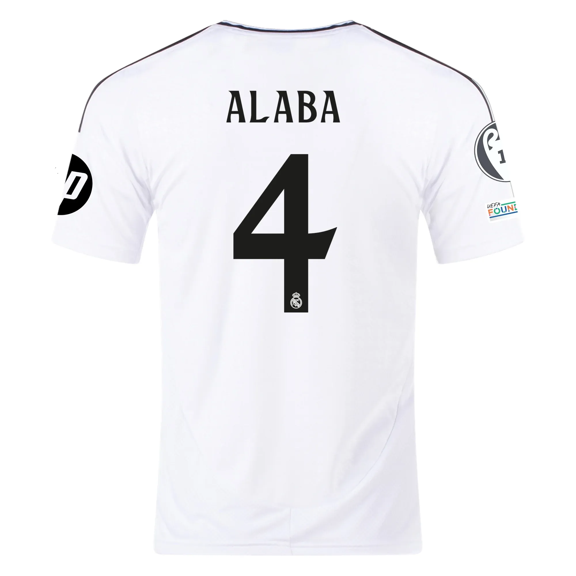 David Alaba Real Madrid 2024/25 Home Jersey