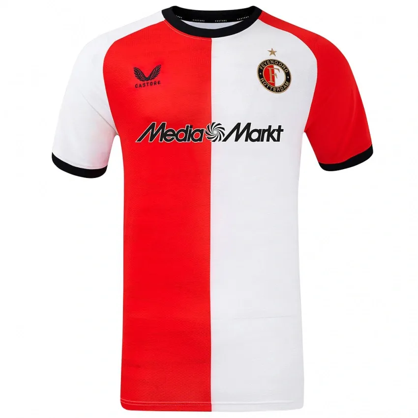 David Hancko Feyenoord 2024/25 Home Jersey - Image 2