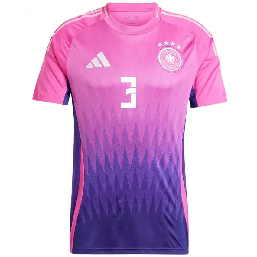 David Raum Germany 2024/25 Away Jersey - Image 2