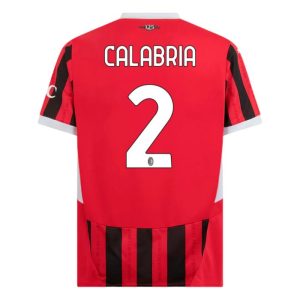 Davide Calabria AC Milan 2024/25 Home Jersey