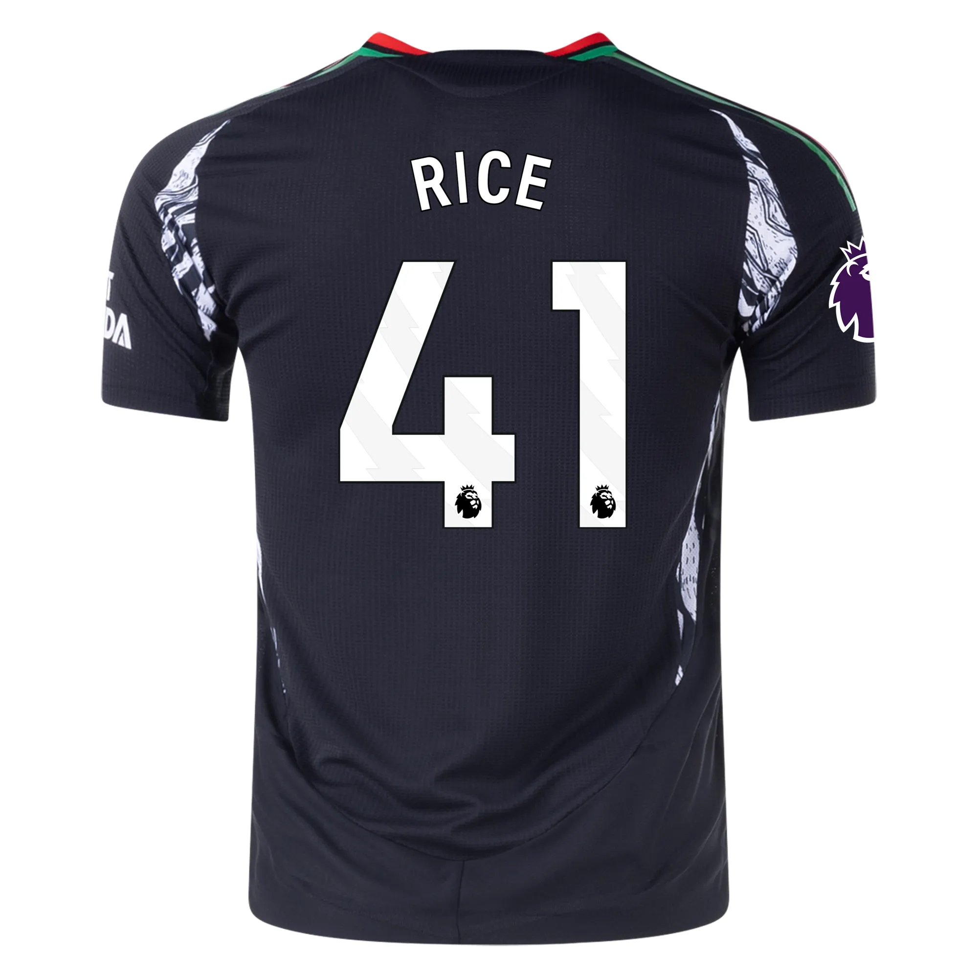 Declan Rice Arsenal 2024/25 Authentic Away Jersey