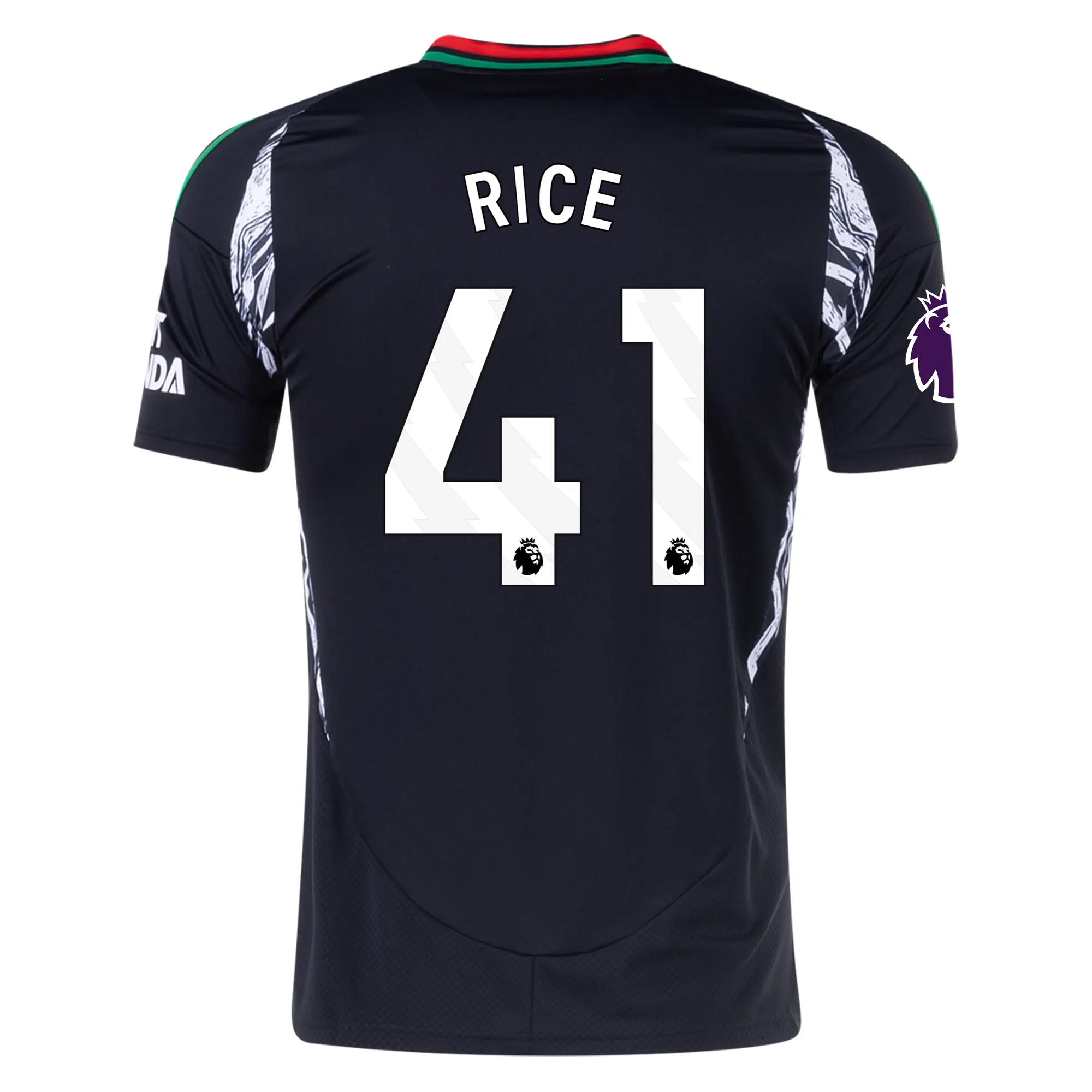 Declan Rice Arsenal 2024/25 Away Jersey