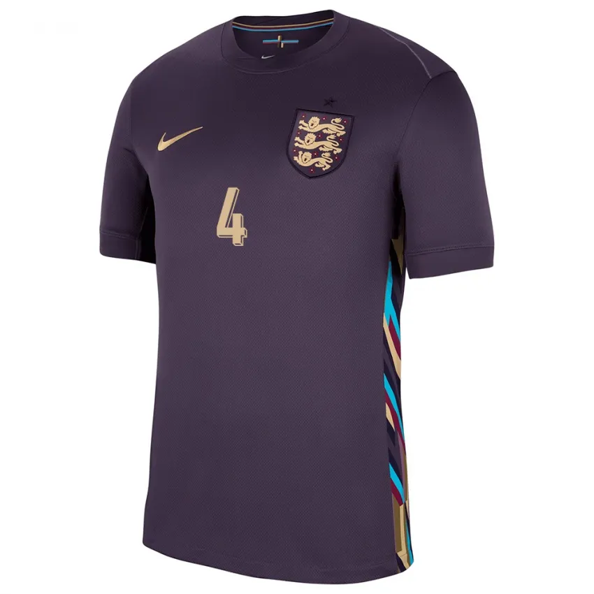 Declan Rice England 2024/25 Away Jersey - Image 2