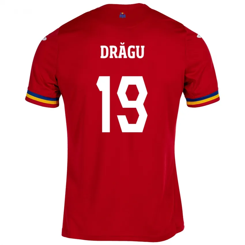 Denis Drăguş Romania 2024/25 Away Jersey