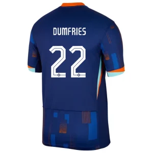 Denzel Dumfries Netherlands 2024/25 Away Jersey