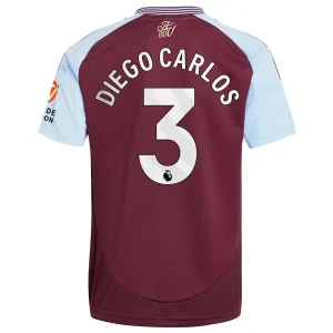 Diego Carlos Aston Villa 2024/25 Home Jersey