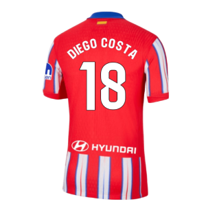 Diego Costa Atletico Madrid 2024/25 Home Jersey