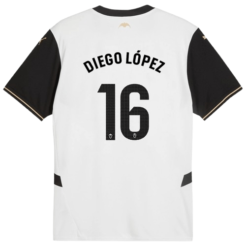 Diego Lopez Valencia 2024/25 Home Jersey