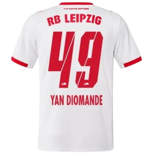 Yan Diomande RB Leipzig 2025/26 Home Jersey
