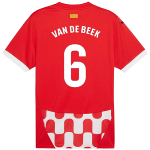 Donny Van De Beek Girona 2024/25 Home Jersey