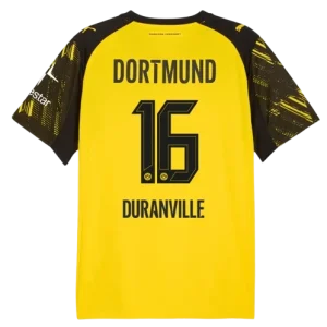 Julien Duranville Borussia Dortmund 2025/26 Home Jersey