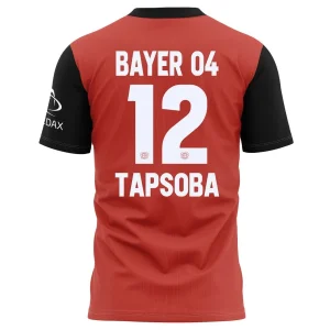 Edmond Tapsoba Bayer Leverkusen 2024/25 Home Jersey