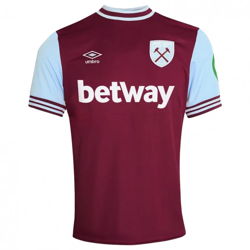 Edson Álvarez West Ham 2024/25 Home Jersey - Image 2