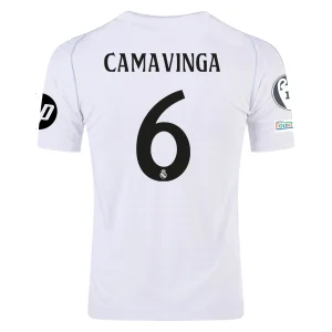 Eduardo Camavinga Real Madrid 2024/25 Authentic Home Jersey