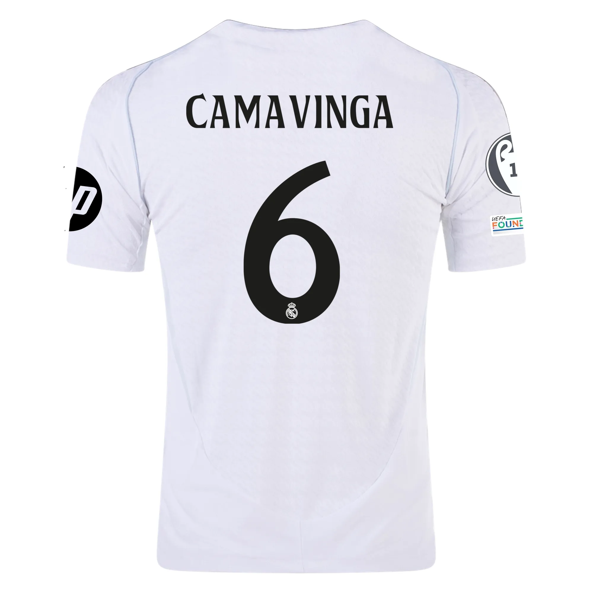 Eduardo Camavinga Real Madrid 2024/25 Authentic Home Jersey