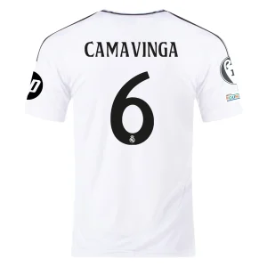 Eduardo Camavinga Real Madrid 2024/25 Home Jersey