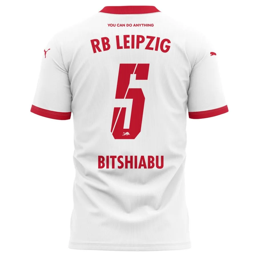 El Chadaille Bitshiabu RB Leipzig 2024/25 Home Jersey