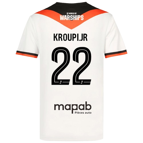 Eli Junior Kroupi FC Lorient 2024/25 Away Jersey