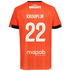 Eli Junior Kroupi FC Lorient 2024/25 Home Jersey